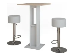 Vicco Bartisch-Set /sonoma 65x65x106 repose^ Móvel De Bar