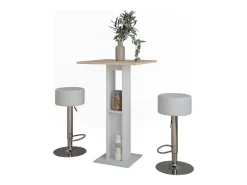 Vicco Bartisch-Set /sonoma 65x65x106 repose^ Móvel De Bar