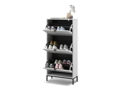 Móvel De Arrumação|Sapateira|Vicco Basculante de sapatos 60x24x130 eliza Branco