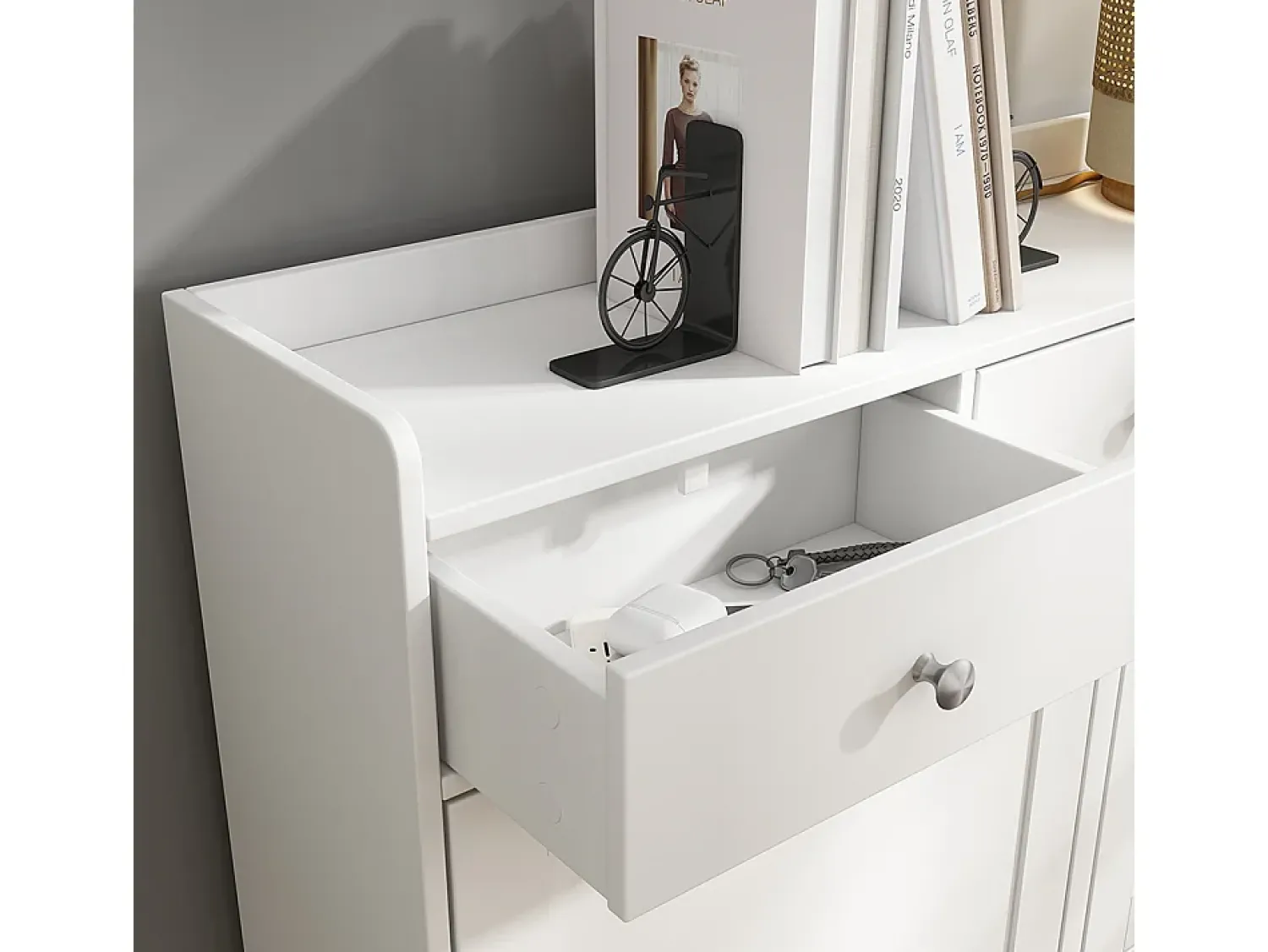 Móvel De Arrumação|Sapateira*Vicco Basculante de sapatos 100x22x99.5 vitto Branco
