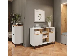 Móvel De Arrumação|Sapateira*Vicco Basculante de sapatos /artesanal 60x38x91.6 marelle Branco