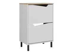 Móvel De Arrumação|Sapateira*Vicco Basculante de sapatos /artesanal 60x38x91.6 marelle Branco