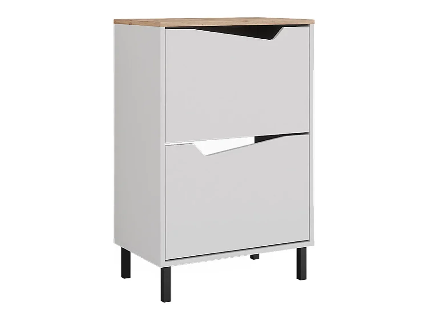 Móvel De Arrumação|Sapateira*Vicco Basculante de sapatos /artesanal 60x38x91.6 marelle Branco
