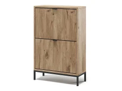 Outlet Vicco Basculante de sapatos carvalho viking 60x24x92 eliza Natural escuro