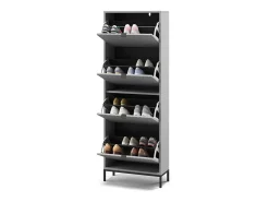 Clearance Vicco Basculante de sapatos cinza 60x24x168 eliza Cinzento