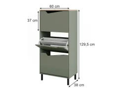 Online Vicco Basculante de sapatos grün/artisan 60x38x129.5 marelle Verde
