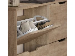 Móvel De Arrumação|Sapateira*Vicco Basculante de sapatos sonoma 116.6x22x72.5 luca Natural claro