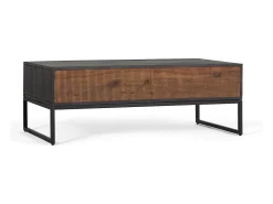 Clearance Giner y colomer Base de mesa madeira palissandre e manguier com metal Multicor