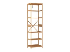 Prateleira*Vicco Bücherregal bambu 48.3x35.5x166.5 novaro Natural claro