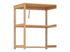 Prateleira*Vicco Bücherregal bambu 48.3x35.5x166.5 novaro Natural claro