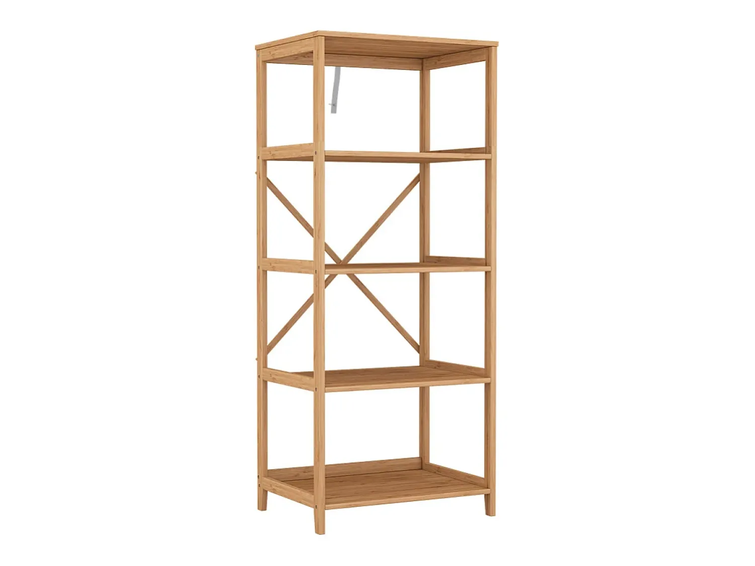 Prateleira*Vicco Bücherregal bambu 48.3x35.5x114 novaro Natural claro