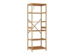 Vicco Bücherregal bambu 48.3x35.5x140.3 novaro^ Prateleira