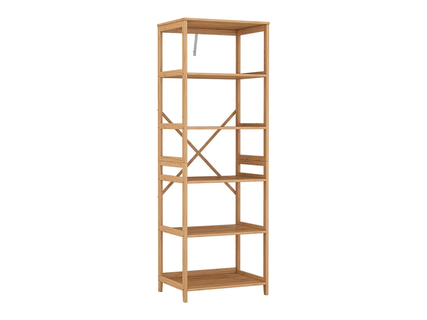Vicco Bücherregal bambu 48.3x35.5x140.3 novaro^ Prateleira