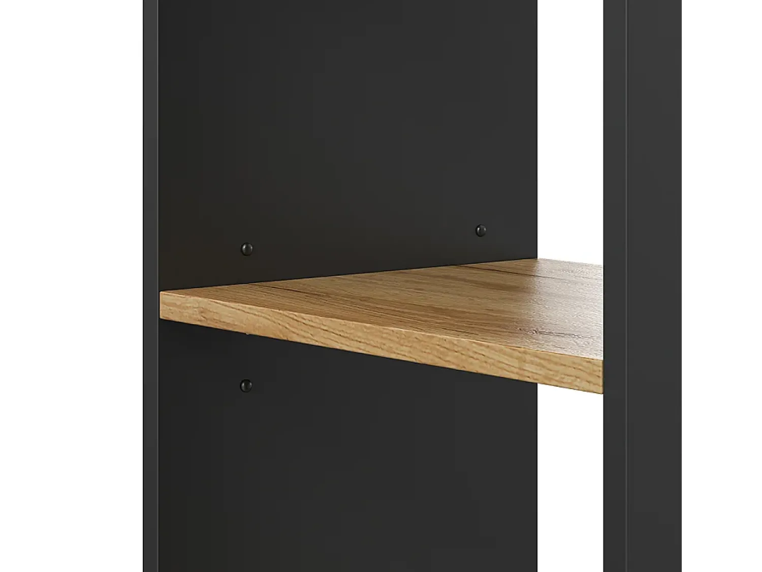 Prateleira*Vicco Bücherregal carvalho antracite/goldkraft 40x30x120 tomy Cinza antracite