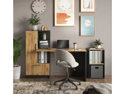 Vicco Bücherregal carvalho antracite/goldkraft 40x30x74 tomy^ Prateleira