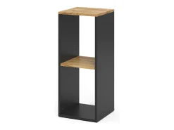 Prateleira*Vicco Bücherregal carvalho antracite/goldkraft 30x30x74 tomy Cinza antracite