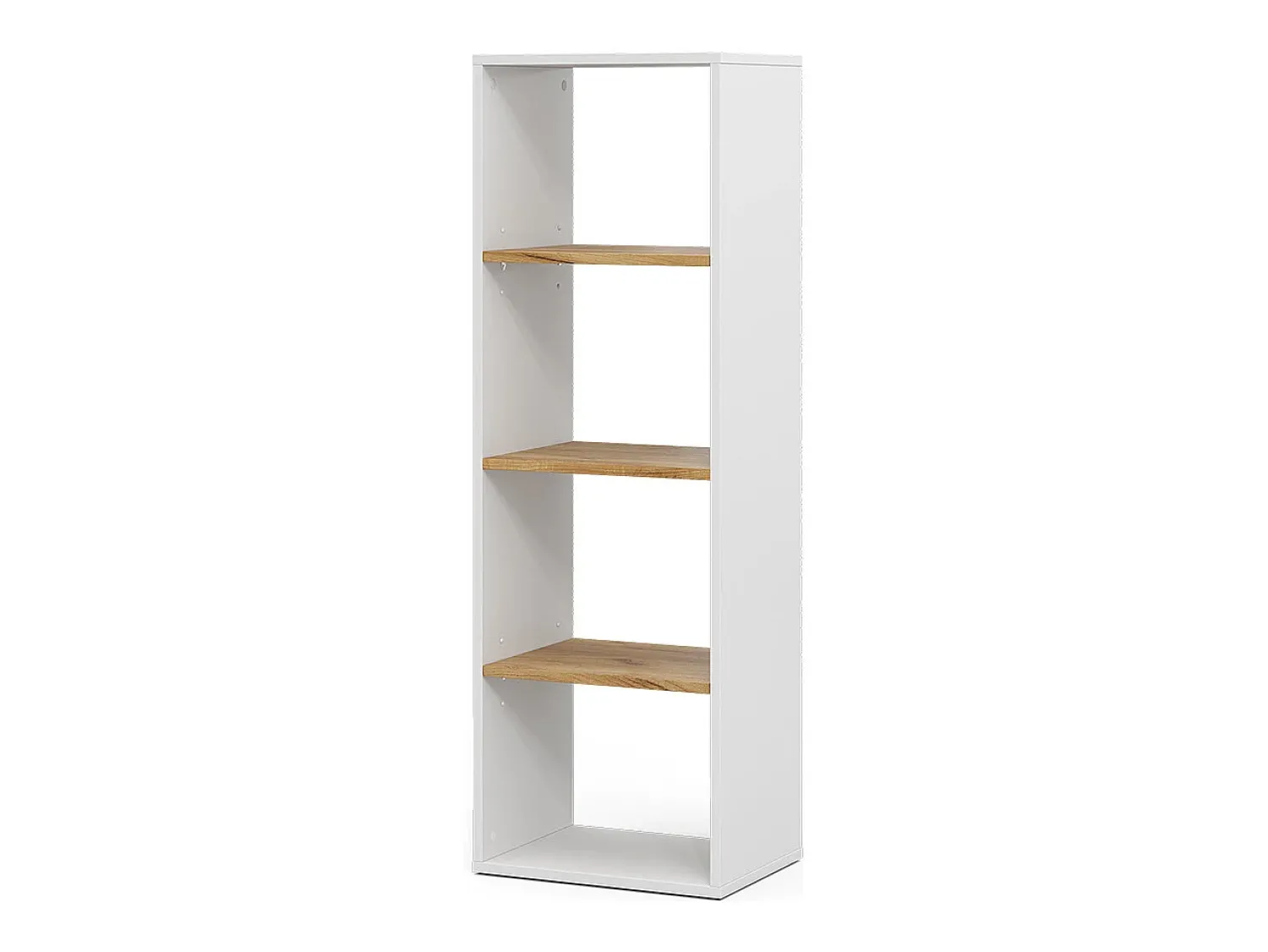 Prateleira*Vicco Bücherregal carvalho branco/dourado 40x30x120 tomy Natural escuro