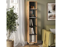 Prateleira|Vicco Bücherregal carvalho wotan 36x36x186.6 amber Natural escuro