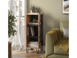 Prateleira*Vicco Bücherregal carvalho wotan 36x36x100 amber Natural escuro