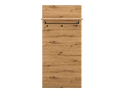 Cabide De Pé*Petits-Meubles Bengaleiro de parede 3 ganchos 1 prateleira Liora Wood Natural claro