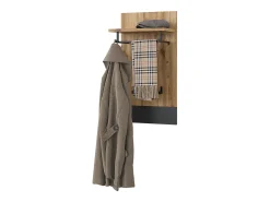 Cabide De Pé*Vicco Bengaleiro de parede antracite 44x25.6x83 selena Cinza antracite