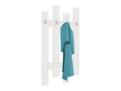 Cabide De Pé* Bengaleiro de pau com ripas, , 100 x 60 cm Branco