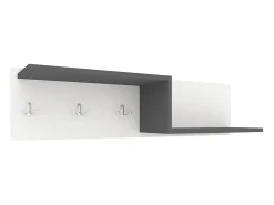 Sale Bengaleiro Grid, Antracite/Branco, 100 x 20 x 24 cm Cinza antracite