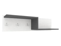 Sale Bengaleiro Grid, Antracite/Branco, 100 x 20 x 24 cm Cinza antracite