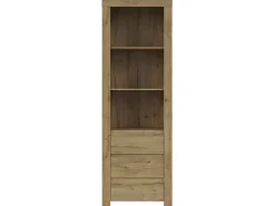 Biblioteca*Petits-Meubles Biblioteca 3 gavetas Hella madeira 203cm Natural claro