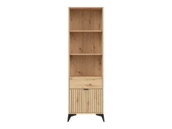 Biblioteca*Petits-Meubles Biblioteca 1 porta 1 gaveta Mao madeira 197cm Natural claro