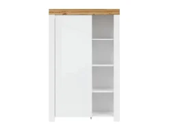 Petits-Meubles Biblioteca 1 porta Hella e madeira 157cm^ Biblioteca