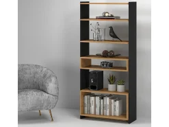Petits-Meubles Biblioteca Tara madeira 180cm^ Biblioteca