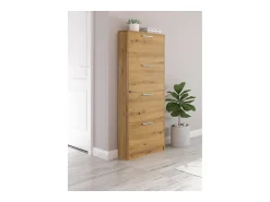 Discount Loft24 Bill | Sapateira com 4 Abas em Carvalho Natural claro