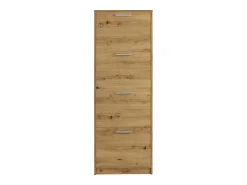 Discount Loft24 Bill | Sapateira com 4 Abas em Carvalho Natural claro