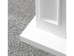Lareira* Biofireplace de piso de lareira a bioetanol JEFFERSON L 89,5 x H90,5 x D28 Branco