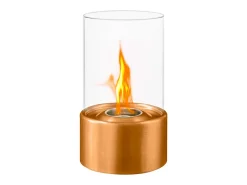 Biolareira de mesa a bioetanol MARSIGLIA Bronze D16 x H27 interna externa Dourado