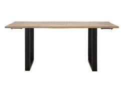 BORDA TUDO. CM 180X90X77-COMPRIMENTO TOTAL 280 (MADEIRA MANGA) Castanho