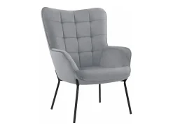 Poltrona|Loft24 Boris | Cadeira de escritório Stax Cinza Claro Cinzento