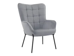 Poltrona|Loft24 Boris | Cadeira de escritório Stax Cinza Claro Cinzento