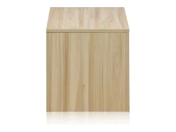 duehome Bota de fabrico Pino - Rattan^ Móvel De Arrumação|Sapateira