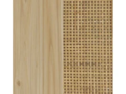 duehome Bota de fabrico Pino - Rattan^ Móvel De Arrumação|Sapateira