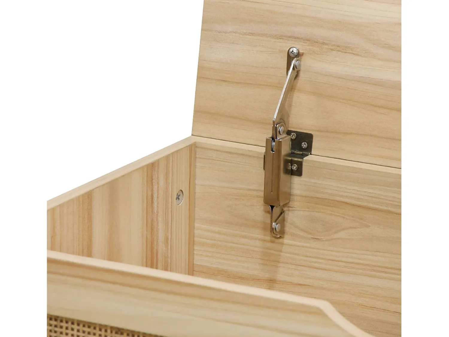 duehome Bota de fabrico Pino - Rattan^ Móvel De Arrumação|Sapateira