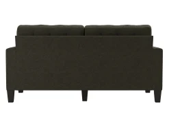 Sofá|Dorel Home Bowie | Sofá 3 lugares em Linen Grey Cinzento