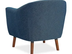 Poltrona|Dorel Home Brie | Cadeira de apoio em linho Azul