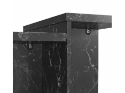 CosmoLiving by Cosmopolitan Brielle | Mesa de centro com aspeto de mármore^ Mesa De Apoio