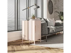 Dorel Home Brielle | Mesa de centro com efeito de mármore branco^ Mesa De Apoio