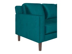 Sofá*Dorel Home Brynn | Sofá de 3 lugares em Veludo Verde