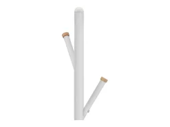 Cabide De Pé*Casa Vital Cabide com 6 ganchos - metal - - ITARNA Branco