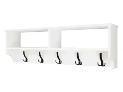 Cabide De Pé*Helloshop26 Cabide com 15 ganchos 120 x 22 x 37 cm 03_0008186 Branco