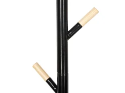 Cabide De Pé*Five Cabide de metal , 6 cabides, 176 cm Preto
